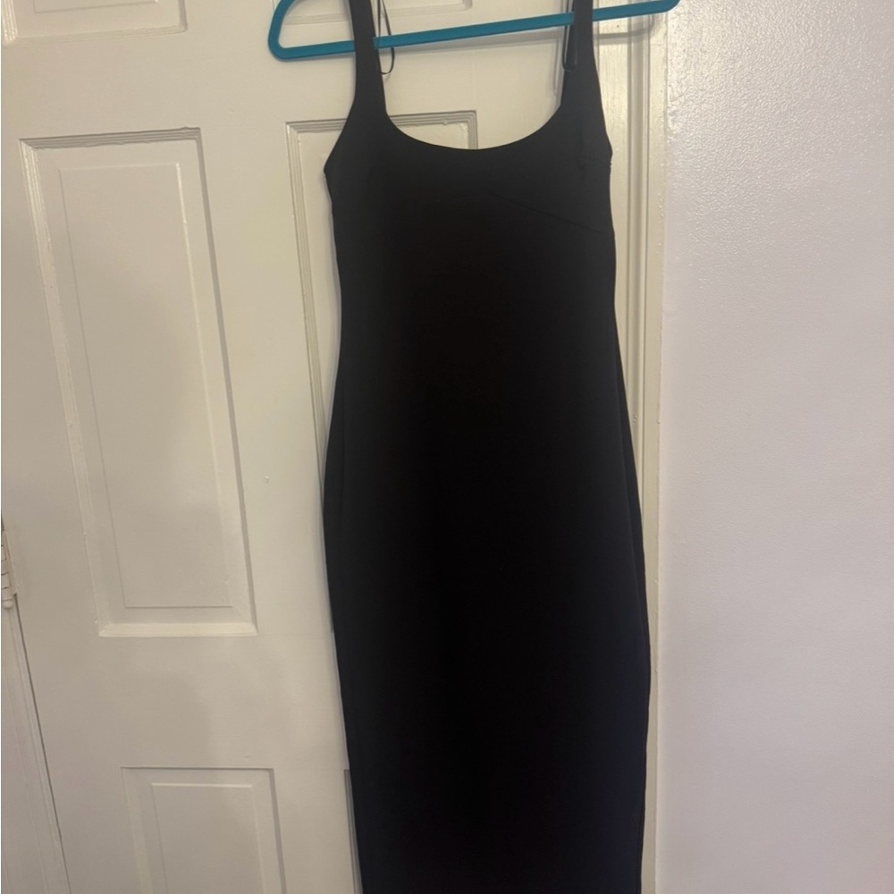 Zara Black Midi Dress